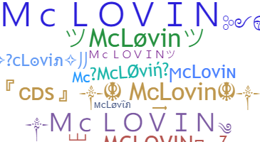 暱稱 - mcLovin
