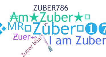 暱稱 - Zuber