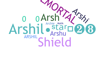 暱稱 - Arshil