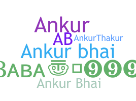 暱稱 - AnkurBhai