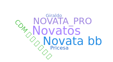 暱稱 - Novata