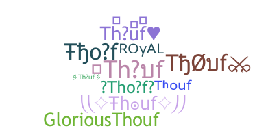 暱稱 - Thouf