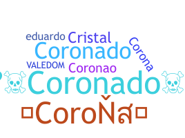 暱稱 - Coronado