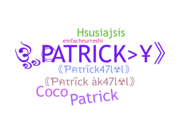 暱稱 - Patrick47lol