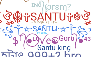 暱稱 - Santu