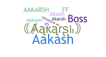 暱稱 - Aakarsh