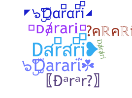 暱稱 - Darari