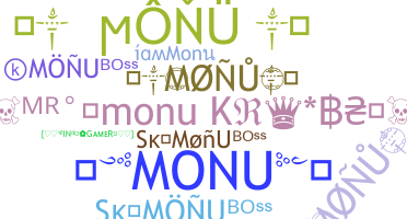 暱稱 - Monu
