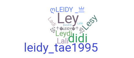 暱稱 - Leidy