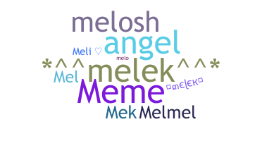 暱稱 - Melek