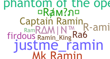暱稱 - Ramin