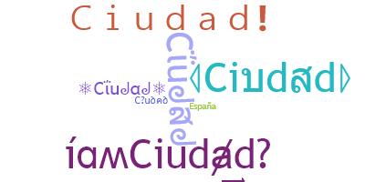 暱稱 - Ciudad