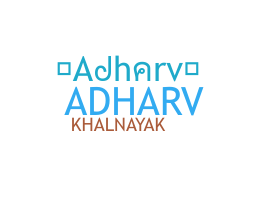 暱稱 - Adharv
