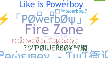 暱稱 - powerboy