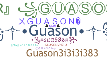 暱稱 - Guason