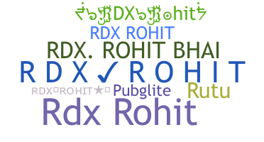 暱稱 - RDXRohit