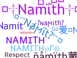 暱稱 - Namith