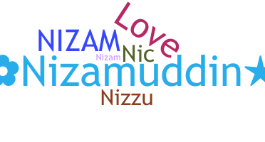 暱稱 - Nizamuddin