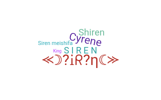 暱稱 - Siren