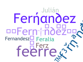 暱稱 - Fernandez