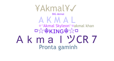 暱稱 - Akmal