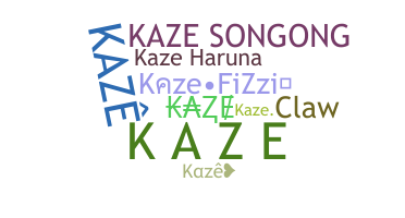 暱稱 - Kaze