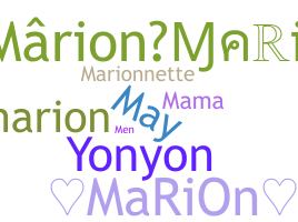 暱稱 - Marion