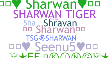 暱稱 - Sharwan