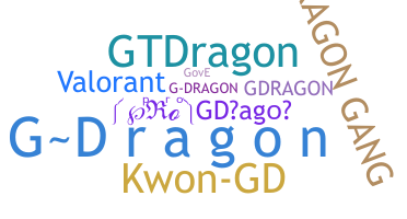 暱稱 - GDragon