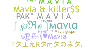 暱稱 - Mavia