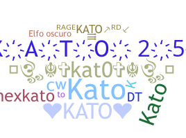 暱稱 - KATO