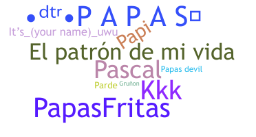暱稱 - Papas