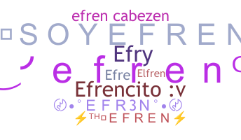 暱稱 - Efren