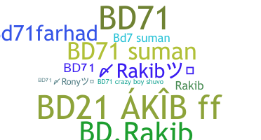 暱稱 - BD71rakib