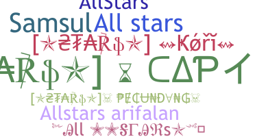 暱稱 - Allstars