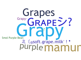 暱稱 - Grape