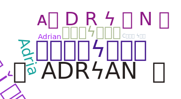 暱稱 - Adran