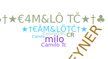 暱稱 - CamiloTc