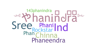 暱稱 - Phanindra