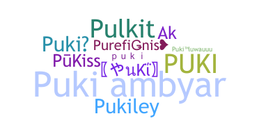 暱稱 - PuKi
