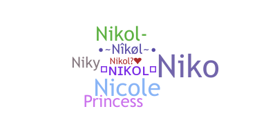 暱稱 - Nikol