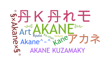 暱稱 - Akane