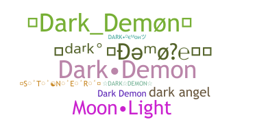 暱稱 - DarkDemon