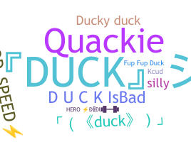 暱稱 - duck