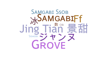 暱稱 - Samgabi