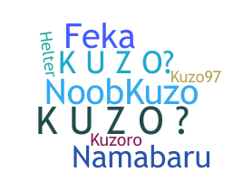 暱稱 - kuzo