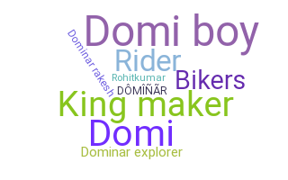 暱稱 - Dominar