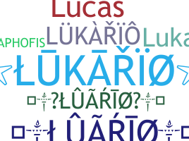 暱稱 - Lukario