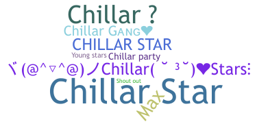 暱稱 - chillar