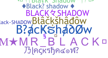 暱稱 - Blackshadow